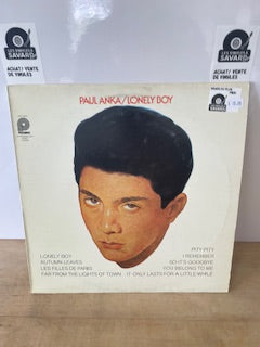 Paul Anka lonely boy